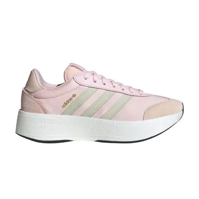 Pre-owned Adidas Originals Adidas Wmns City Rnr 'almost Pink Linen Green' | Women's Size 7