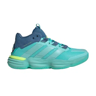 Pre-owned Adidas Originals Adidas Wmns Court Stabil 'flash Aqua' | Teal | Women's Size 8.5 In Blue