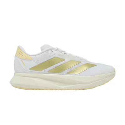 Pre-owned Adidas Originals Adidas Wmns Duramo Sl 2.0 'white Gold Metallic' | Women's Size 8