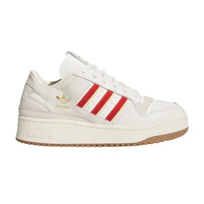 Pre-owned Adidas Originals Adidas Wmns Forum Bold Stripes 'cream Team Power Red' | Women's Size 9