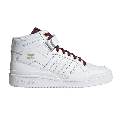 Pre-owned Adidas Originals Adidas Wmns Forum Mid 'white Victory Crimson' | Women's Size 6