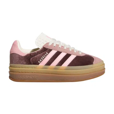 Pre-owned Adidas Originals Adidas Wmns Gazelle Bold 'shadow Brown Glow Pink Velvet' | Women's Size 9.5