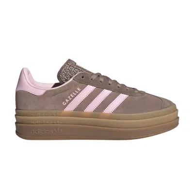 Pre-owned Adidas Originals Adidas Wmns Gazelle Bold 'trace Brown Clear Pink Earth Strata' | Women's Size 10.5
