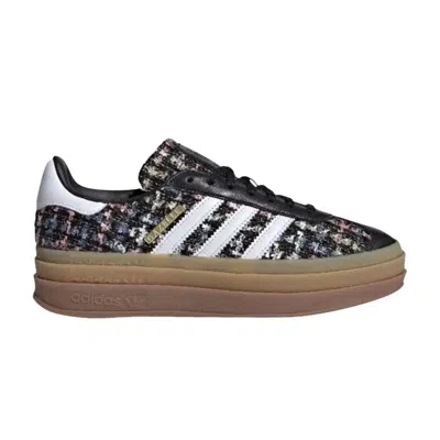 Pre-owned Adidas Originals Adidas Wmns Gazelle Bold 'tweed - Black Gum' | Women's Size 6