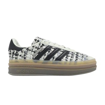 Pre-owned Adidas Originals Adidas Wmns Gazelle Bold 'tweed - White Gum' | Women's Size 7.5