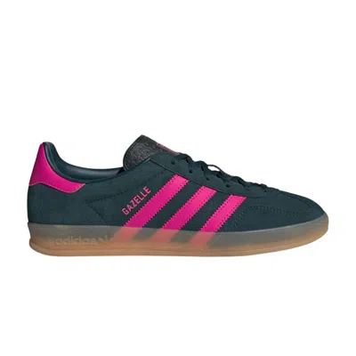 Pre-owned Adidas Originals Adidas Wmns Gazelle Indoor 'aurora Ivy Pink' | Green | Women's Size 8.5