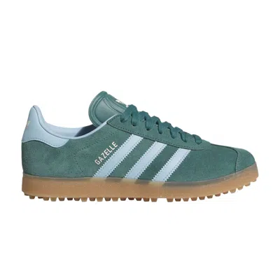 Pre-owned Adidas Originals Adidas Wmns Gazelle Spikeless Golf 'preloved Teal' | Women's Size 10 In Blue
