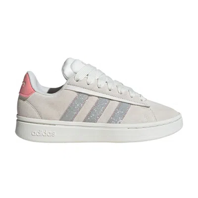 Pre-owned Adidas Originals Adidas Wmns Grand Court Alpha 'off White Pink Spark' | Grey | Women's Size 11 In Gray