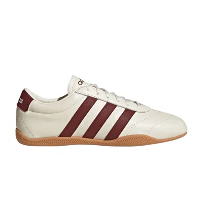 Pre-owned Adidas Originals Adidas Wmns Grand Court Lo 'off White Red' | Cream | Women's Size 9.5