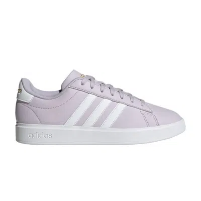Pre-owned Adidas Originals Adidas Wmns Grand Court 'silver Dawn' | Purple | Women's Size 8