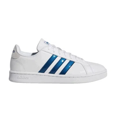 Pre-owned Adidas Originals Adidas Wmns Grand Court 'white Marine Blue' | Women's Size 9.5