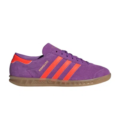 Pre-owned Adidas Originals Adidas Wmns Hamburg 'active Purple Solar Red' | Women's Size 9