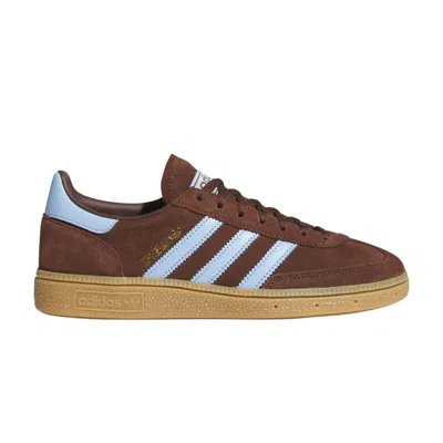 Pre-owned Adidas Originals Adidas Wmns Handball Spezial 'auburn Glow Blue' | Brown | Women's Size 7.5