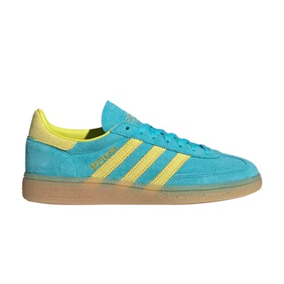 Pre-owned Adidas Originals Adidas Wmns Handball Spezial 'blue Glow Bright Yellow' | Women's Size 9.5