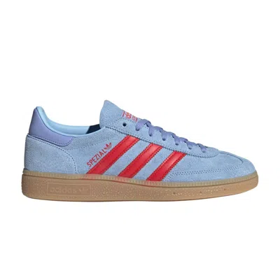 Pre-owned Adidas Originals Adidas Wmns Handball Spezial 'glow Blue Red' | Women's Size 9
