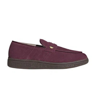 Pre-owned Adidas Originals Adidas Wmns Handball Spezial Loafer 'maroon Gum' | Red | Women's Size 5.5