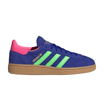 Pre-owned Adidas Originals Adidas Wmns Handball Spezial 'lucid Blue Lime Burst' | Women's Size 5