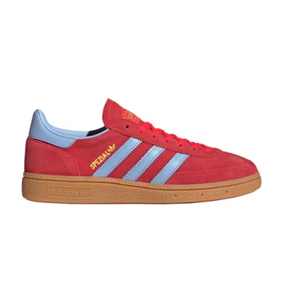 Pre-owned Adidas Originals Adidas Wmns Handball Spezial 'lucid Red Glow Blue' | Women's Size 6