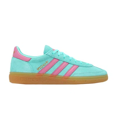 Pre-owned Adidas Originals Adidas Wmns Handball Spezial 'south Beach Pack - Flash Aqua' | Blue | Women's Size 7.5