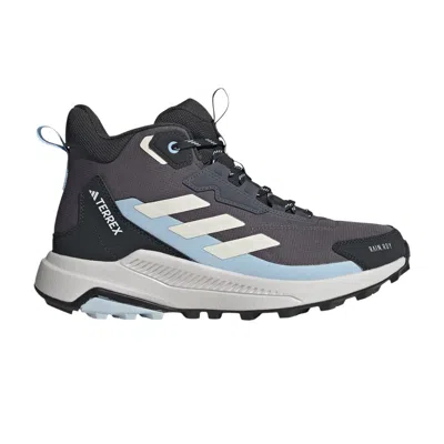 Pre-owned Adidas Originals Adidas Wmns Hiking Terrex Anylander Mid Rain 'crystal Sky Chalk White' | Blue | Women's Size 7