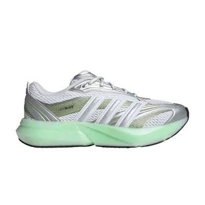 Pre-owned Adidas Originals Adidas Wmns Lightblaze Glow 'white Silver Metallic' | Women's Size 9.5