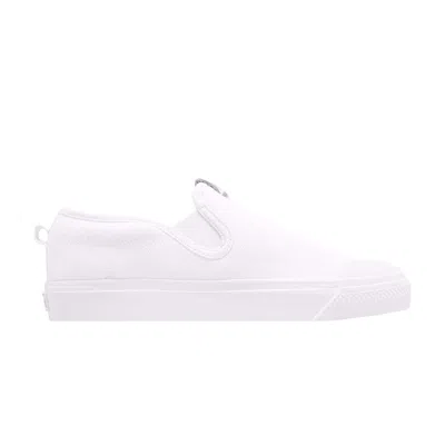 Pre-owned Adidas Originals Adidas Wmns Nizza Slip-on 'cloud White' | Women's Size 9.5