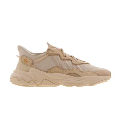 Pre-owned Adidas Originals Adidas Wmns Ozweego 'halo Blush' | Tan | Women's Size 9 In Brown