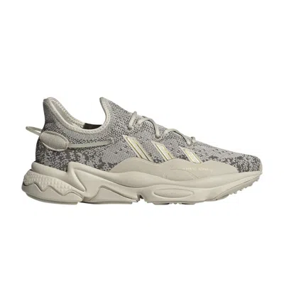 Pre-owned Adidas Originals Adidas Wmns Ozweego Knit 'bliss Gold' | Grey | Women's Size 5.5 In Gray