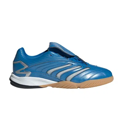 Pre-owned Adidas Originals Adidas Wmns Predator Sala 'blue Silver Metallic Gum' | Women's Size 6.5