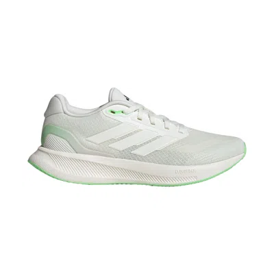 Pre-owned Adidas Originals Adidas Wmns Runfalcon 5  'off White/off White/lime Burst' | Women's Size 6.5