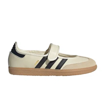 Pre-owned Adidas Originals Adidas Wmns Samba Jane 'cream Black Gum' | Women's Size 9 In White