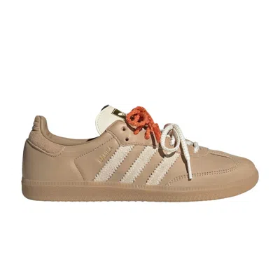 Pre-owned Adidas Originals Adidas Wmns Samba 'magic Beige Cream White' | Tan | Women's Size 5