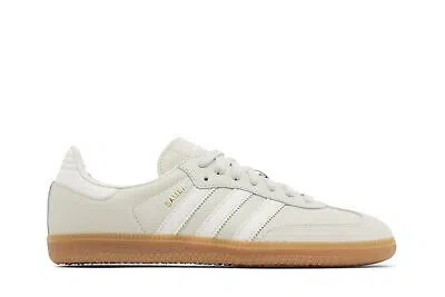 Pre-owned Adidas Originals Adidas Samba Og 'aluminium Gum' Ie7013 Women's Shoes In White