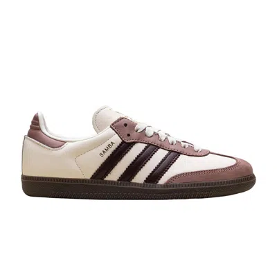 Pre-owned Adidas Originals Adidas Wmns Samba Og 'cream White Aurora Ruby' | Women's Size 9.5