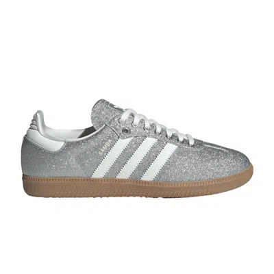 Pre-owned Adidas Originals Adidas Wmns Samba Og 'supplier Colour Off White Silver Metallic' | Women's Size 5.5