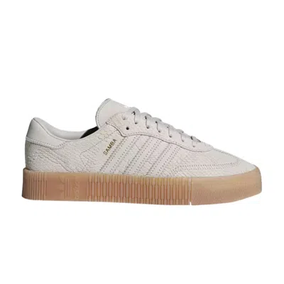 Pre-owned Adidas Originals Adidas Wmns Samba Rose 'bliss Gum' | Tan | Women's Size 6 In Brown