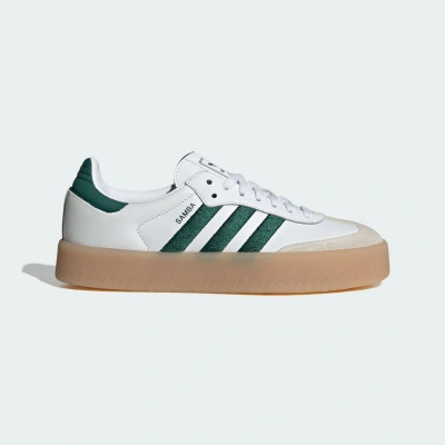 Pre-owned Adidas Originals Adidas Wmns Sambae Gum 4colors Id0436, Id0438, Id0440, Ig5744 Us Women's 5-15 In Id0440(white/college Green)