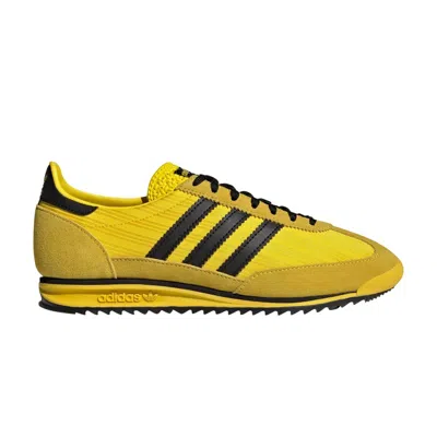 Pre-owned Adidas Originals Adidas Wmns Sl72 Og 'yellow Black Pinstripe' | Women's Size 10.5