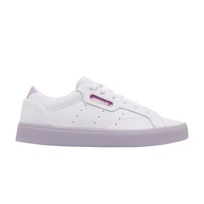 Pre-owned Adidas Originals Adidas Wmns Sleek 'white Bliss Purple' | Women's Size 7.5