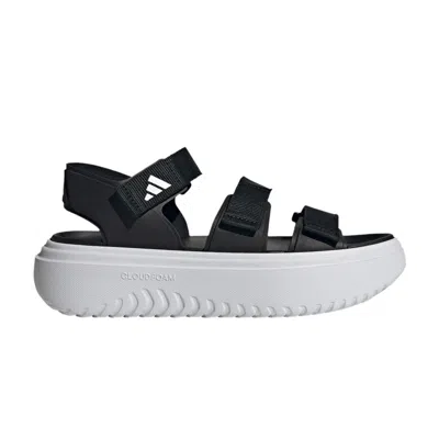 Pre-owned Adidas Originals Adidas Wmns Slyn Sandal 'black White' | Women's Size 6.5