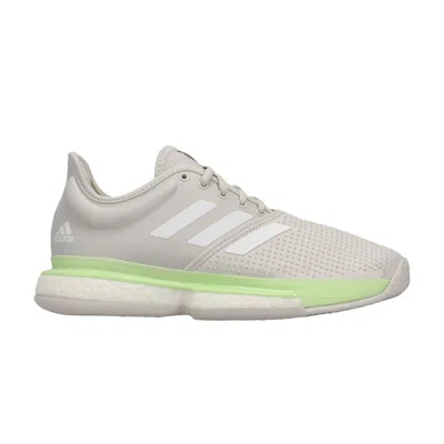 Pre-owned Adidas Originals Adidas Wmns Solecourt 'glow Green' | Grey | Women's Size 9 In Gray