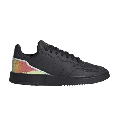 Pre-owned Adidas Originals Adidas Wmns Supercourt 'black Iridescent' | Women's Size 7
