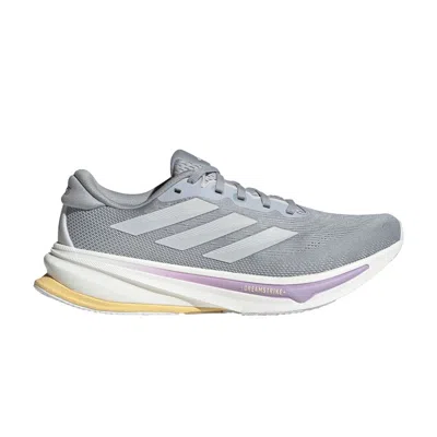 Pre-owned Adidas Originals Adidas Wmns Supernova Rise 2 'halo Silver Dash Grey Powder Plum' | Women's Size 6 In Gray