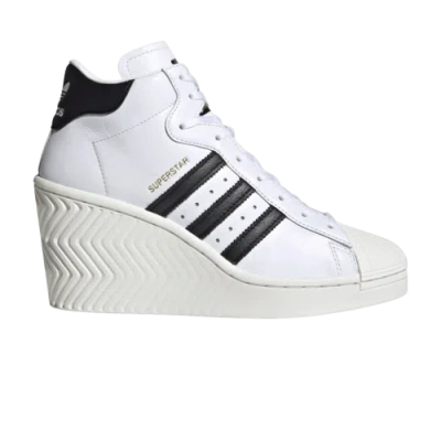 Pre-owned Adidas Originals Adidas Wmns Superstar Ellure 'white Black' Fw0102