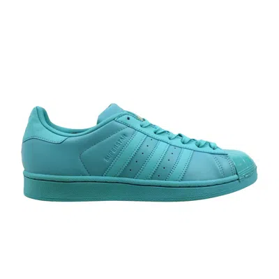 Pre-owned Adidas Originals Adidas Wmns Superstar 'glossy Toe Mint' | Blue | Women's Size 5