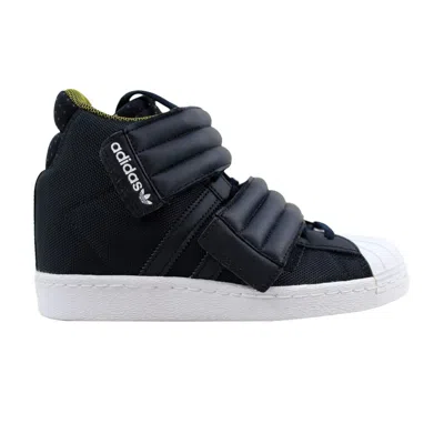 Pre-owned Adidas Originals Adidas Wmns Superstar Up 2strap 'legend Ink' | Black | Women's Size 7