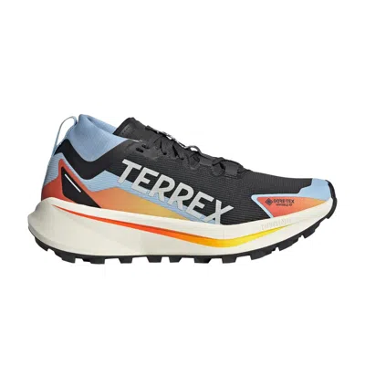 Pre-owned Adidas Originals Adidas Wmns Terrex Agravic Gore-tex Trail 'core Black Cloud White Glow Blue' | Women's Size 9