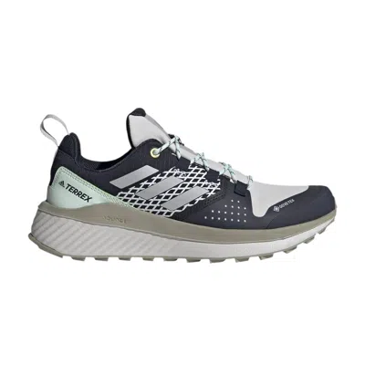 Pre-owned Adidas Originals Adidas Wmns Terrex Folgian Hiker Gtx 'legend Ink Feather Grey' | Blue | Women's Size 10