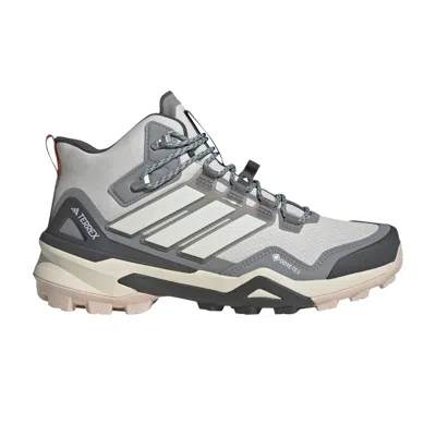 Pre-owned Adidas Originals Adidas Wmns Terrex Skychaser Mid Gore-tex 'grey Off White' | Women's Size 9.5 In Gray