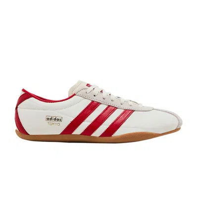 Pre-owned Adidas Originals Adidas Wmns Tokyo 'off White Scarlet' | Cream | Women's Size 10